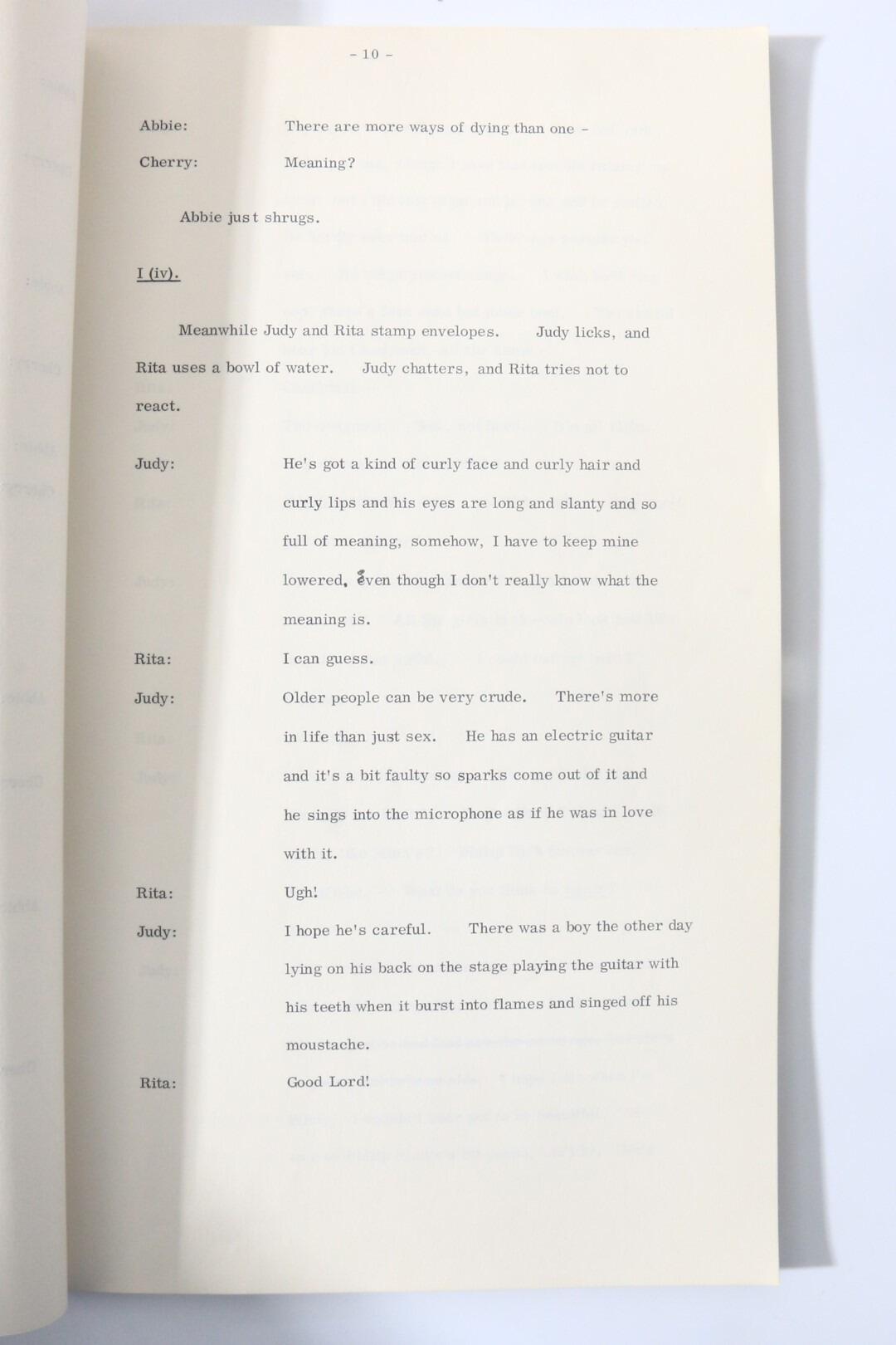 Fay Weldon - Cherry and the Candidate - Screenplay