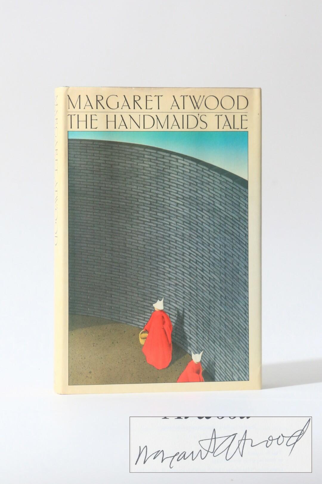 Margaret Atwood - The Handmaid's Tale - Houghton Mifflin and Co., 1986, Signed First Edition.