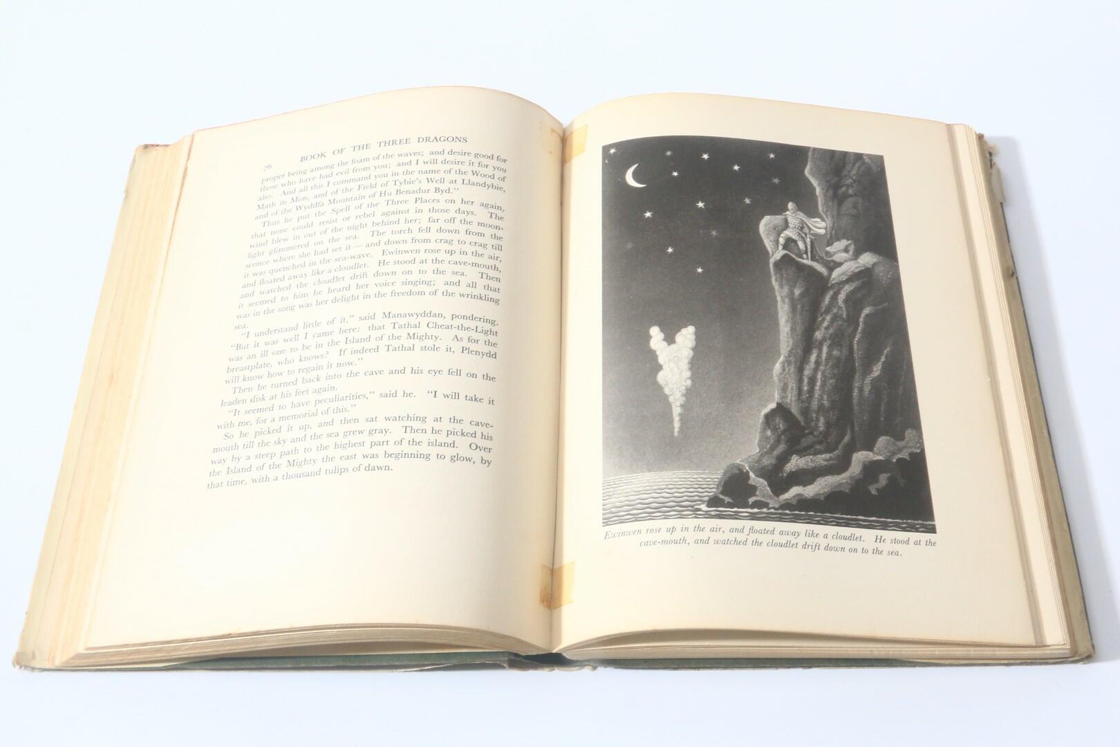 Kenneth Morris - Book of the Three Dragons - Longmans, Green & Co., 1930, Signed First Edition.