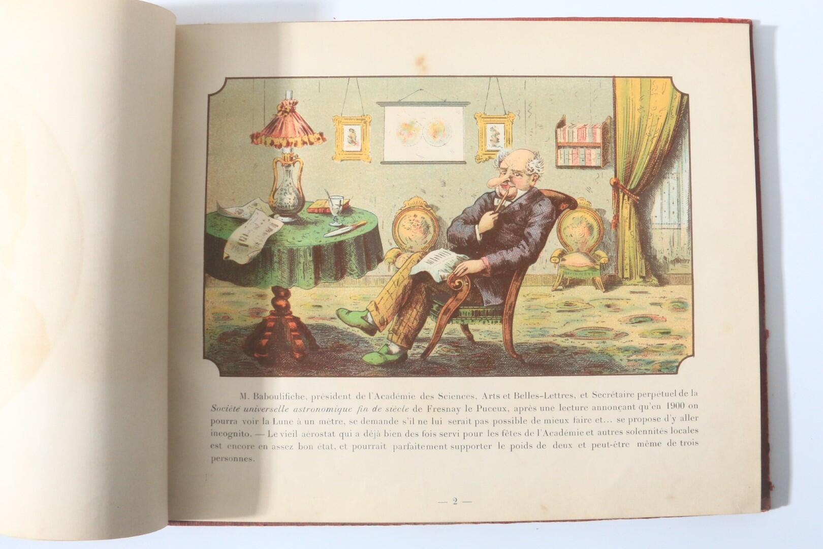 A. de Ville d'Avray - Voyage Dans la Lune Avant 1900 - Ancienne Librairie Furne, nd, First Edition.