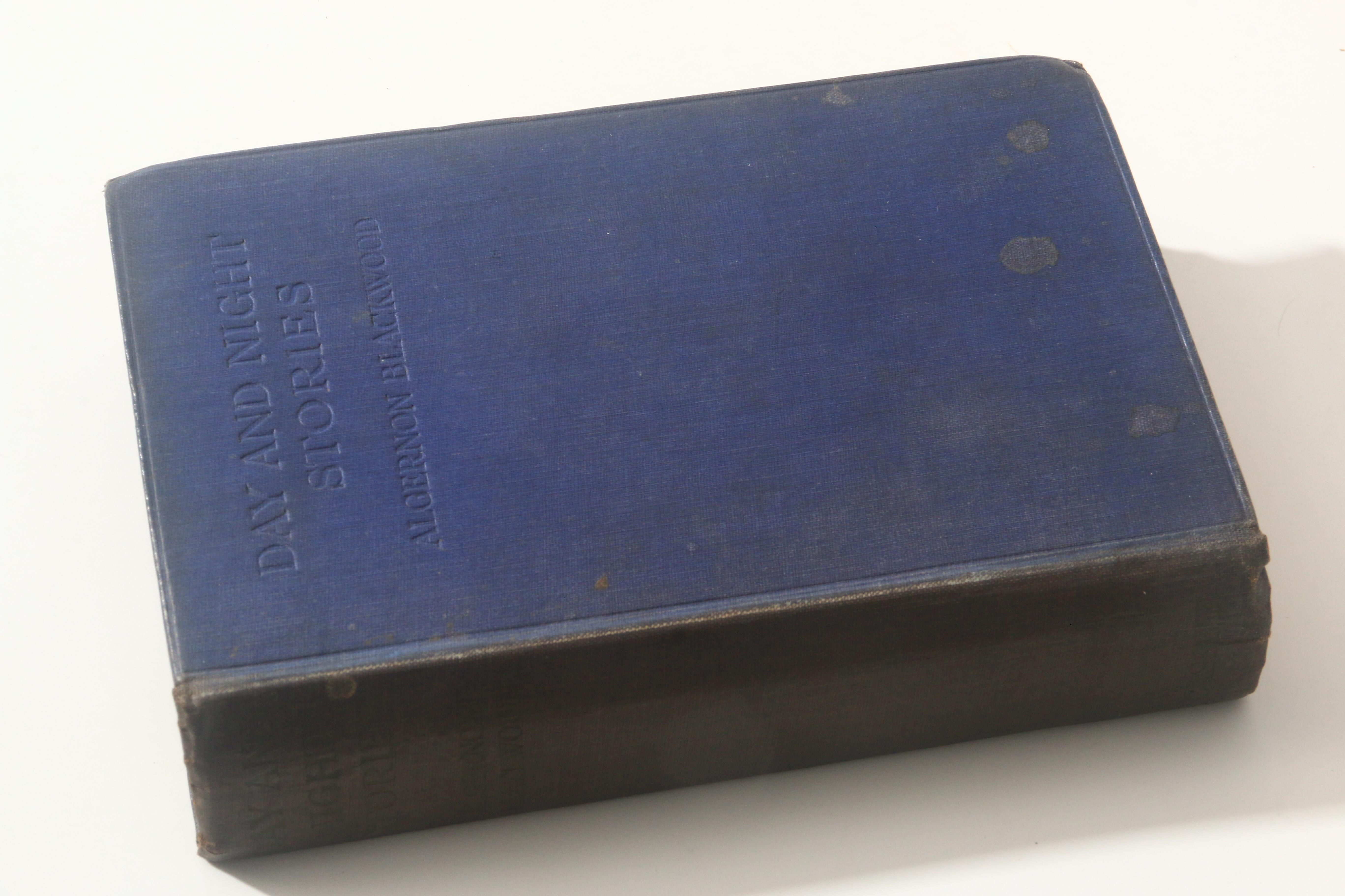 Algernon Blackwood - Day and Night Stories - W.H. Chesson's Review Copy - Cassell, 1917, First Edition.
