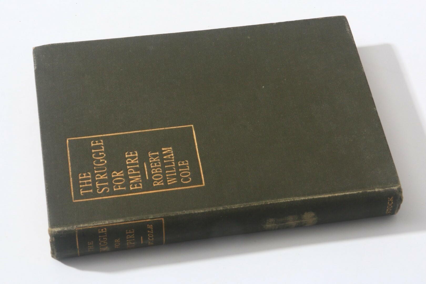 Robert William Cole - The Struggle for Empire: A Story of the Year 2236 - Elliot Stock, 1900, First Edition.