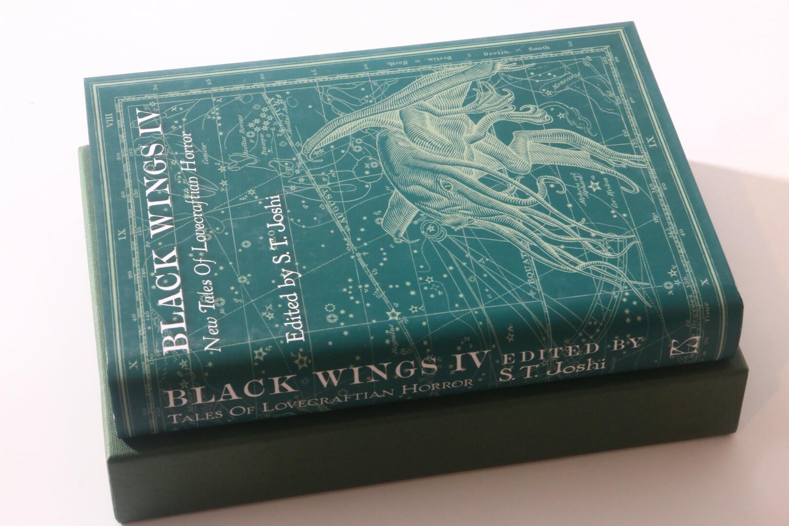 S.T. Joshi [ed.] - Black Wings IV: Tales of Lovecraftian Horror - PS Publishing, 2015, Signed Limited Edition.