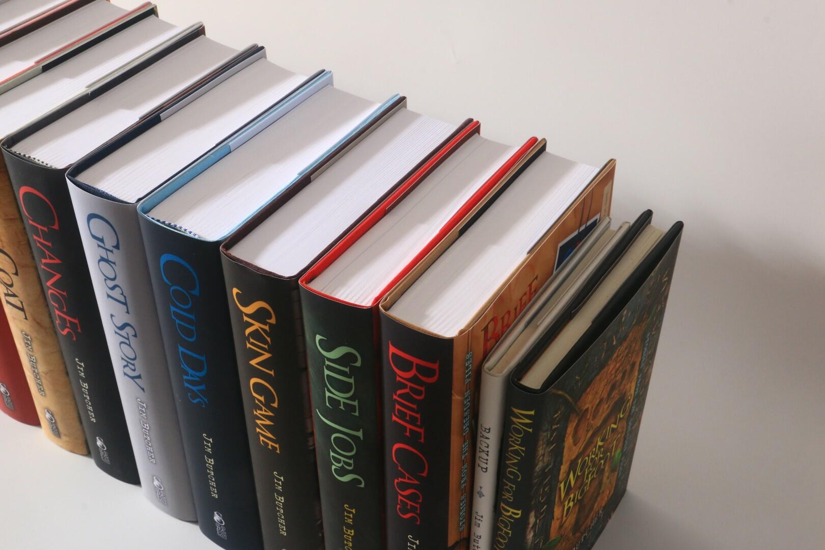 Jim Butcher - The Dresden Files - Subterranean Press, 2008-2022, Signed Limited Edition.