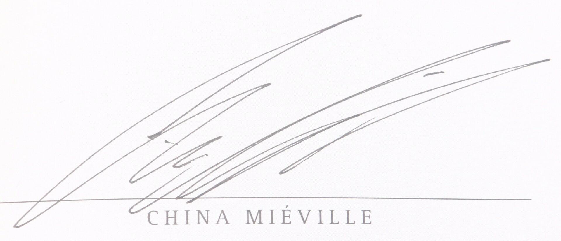 China Mieville - Railsea - Subterranean Press, 2012, Signed Limited Edition.