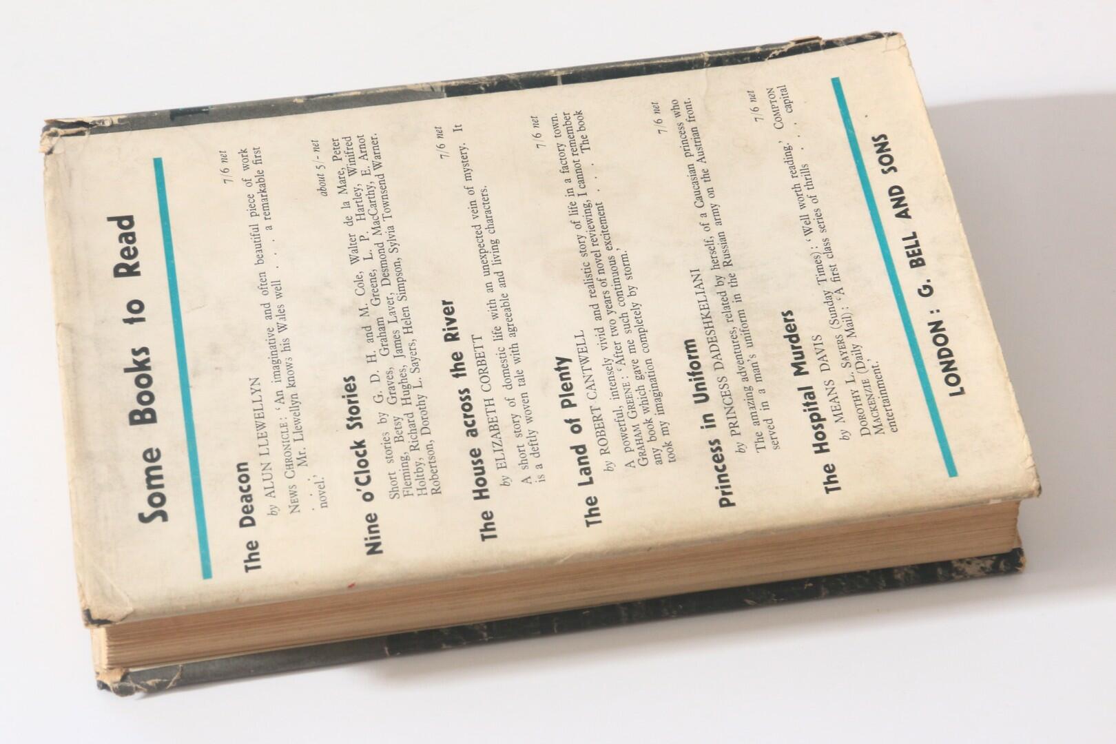 Alun Llewellyn - The Strange Invaders - G. Bell & Sons, 1934, First Edition.