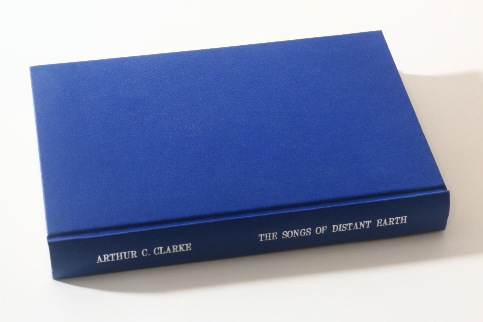Arthur C. Clarke - The Songs of Distant Earth - Del Rey, 1986, Signed Limited Edition.
