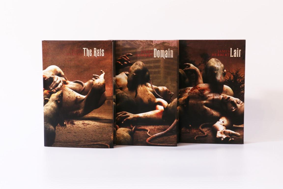 James Herbert - The Rats Trilogy [consisting] The Rats, Lair and Domain - Centipede Press, 2015,