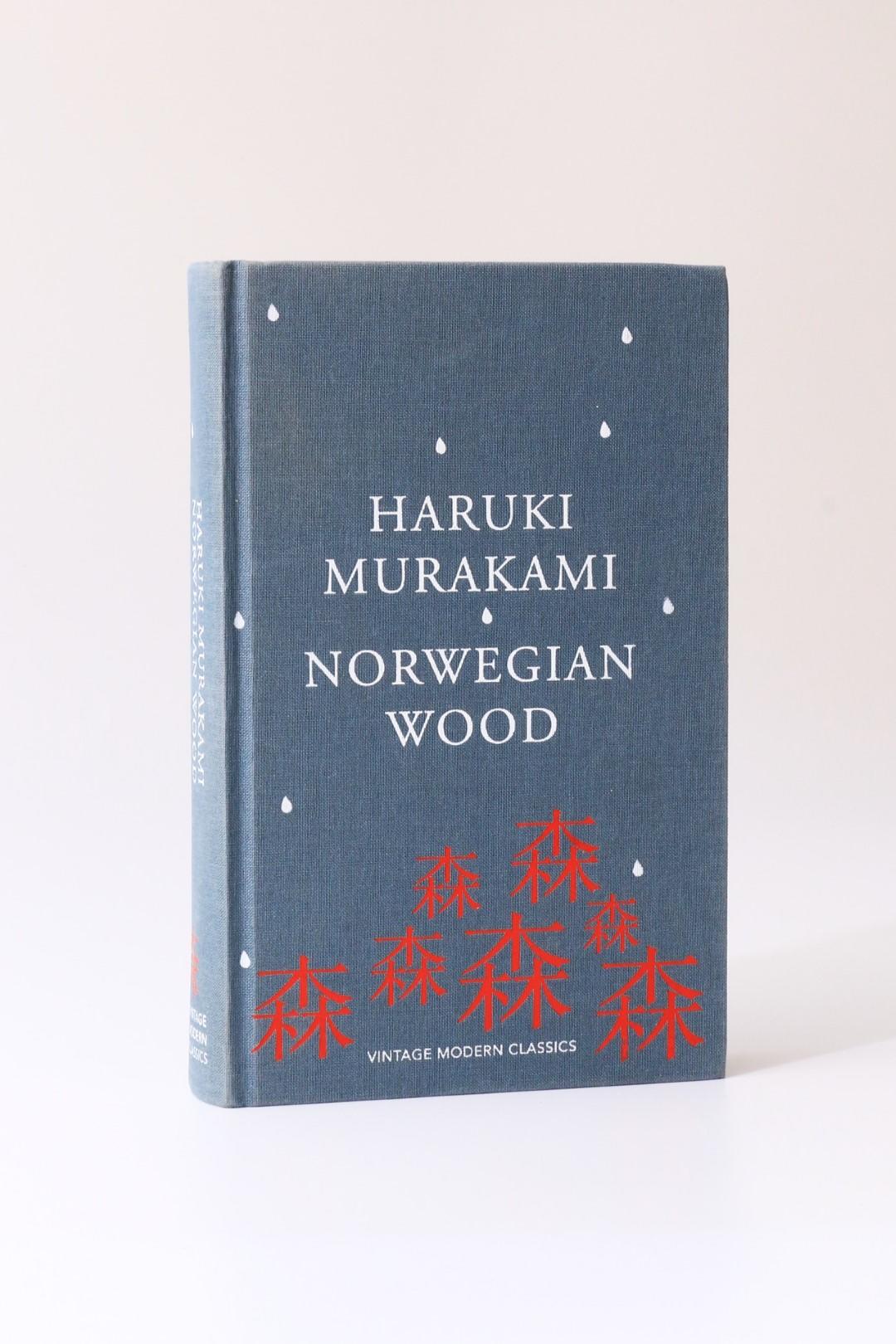 Haruki Murakami - Norwegian Wood - Vintage Books, 2010, Second Edition. Signed
