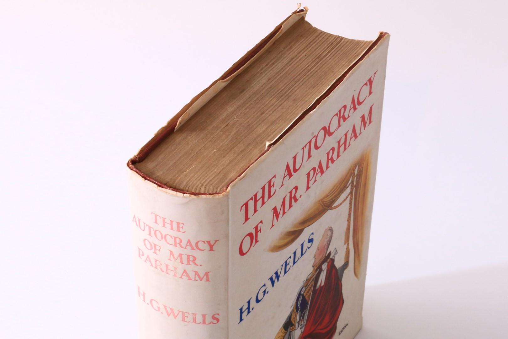 H.G. Wells - The Autocracy of Mr. Parham - Heinemann, 1930, Signed First Edition.