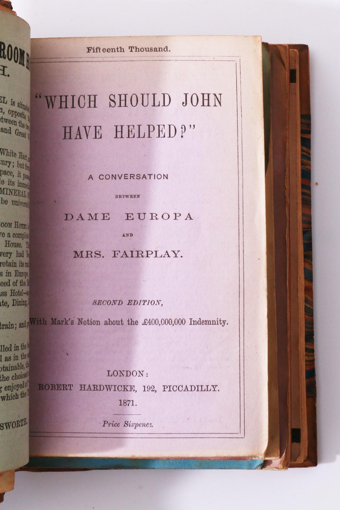 William Henry Pullen - A Bound Collection of Dame Europa Booklets - Simpkin Marshall & Co., n.d. [c1870], First Edition.