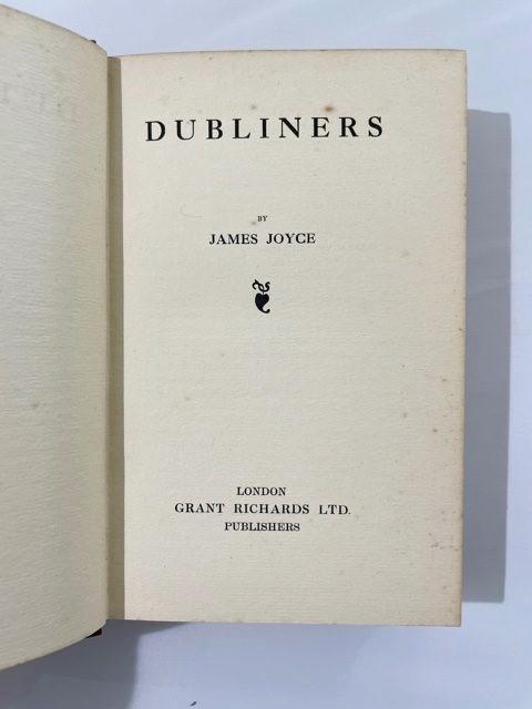 James Joyce - The Dubliners - Grant Richards, 1914, First Edition.