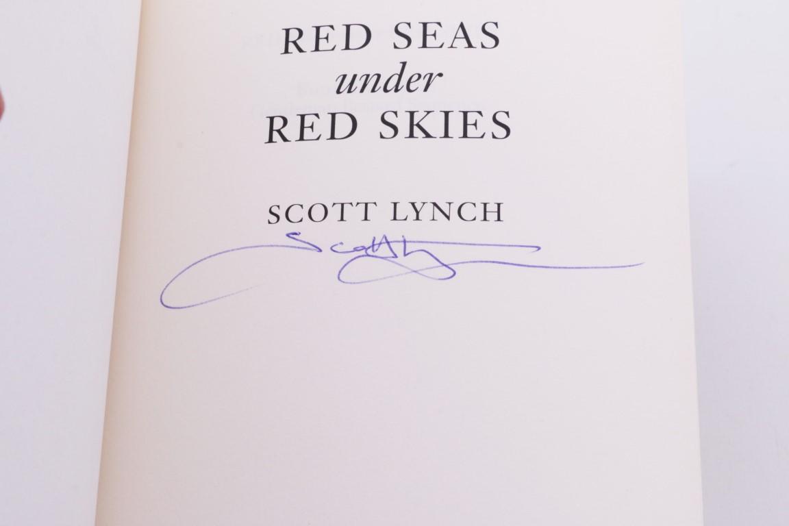 Scott Lynch - Gentleman Bastard Series: Lies Locke Lamora, etc. - Gollancz, 2006-2013, Signed First Edition.