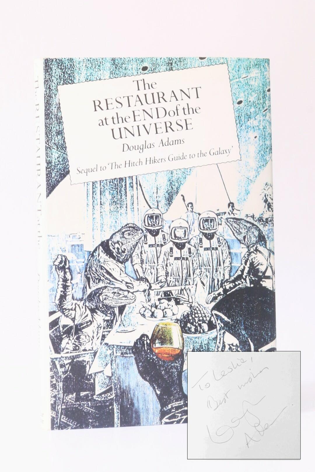 Douglas Adams - The Restaurant at the End of the Universe - Arthur Barker, 1980, First Edition.