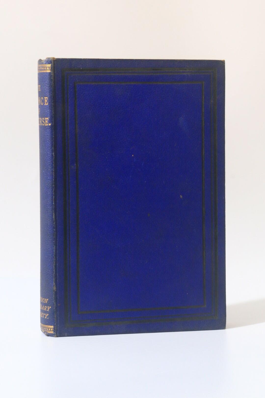 Alfred Fitzerse - The Trance of Fitzerse: A Tale of Two Centuries - The London Literary Society, nd [1888], First Edition.
