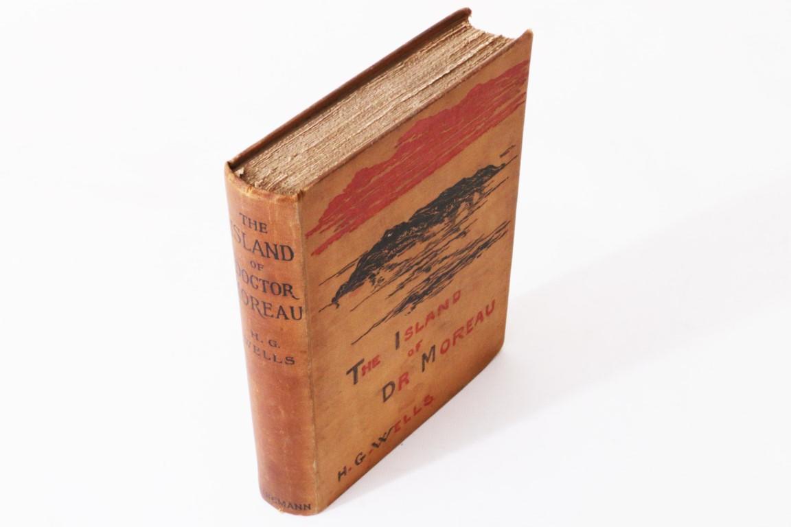 H.G. Wells - The Island of Dr Moreau - Heinemann, 1896, First Edition.