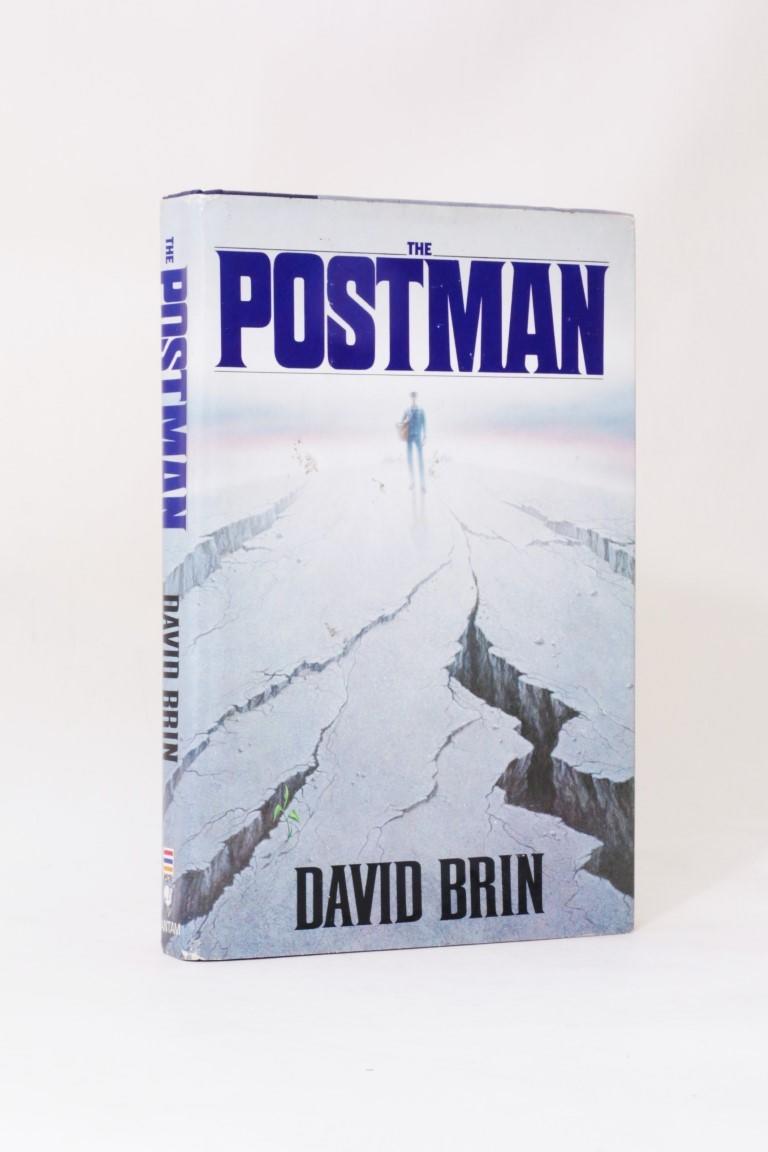David Brin - The Postman - Bantam Press, 1985, Signed First Edition.