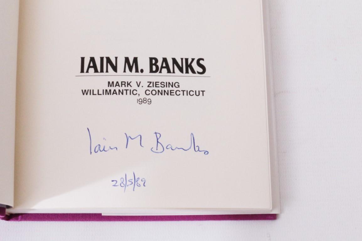Iain M. Banks - The State of the Art - Mark V. Ziesing, 1989, Signed First Edition.