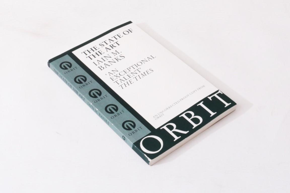 Iain M. Banks - The State of the Art - Orbit, 1991, Proof.