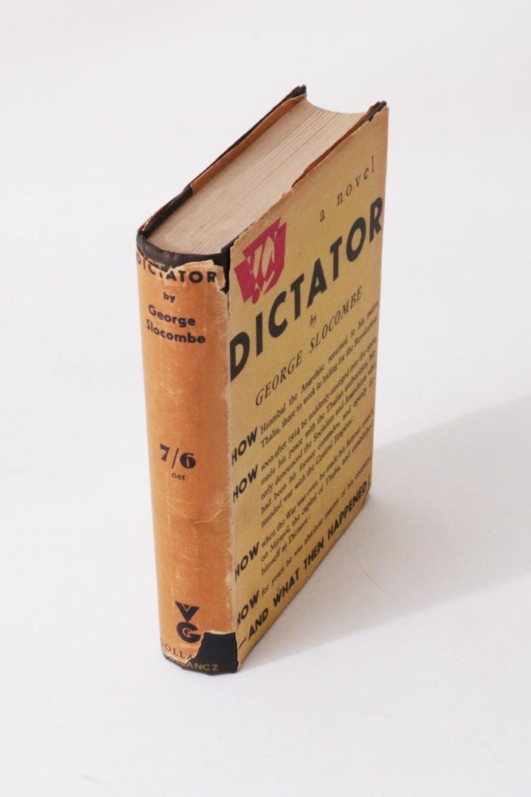George Slocombe - Dictator - Gollancz, 1932, Signed First Edition.