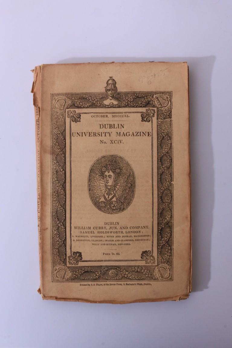 J. Sheridan Le Fanu & Others - The Quare Gander in Dublin University Magazine No. XCIV - William Curry, 1840, First Edition.