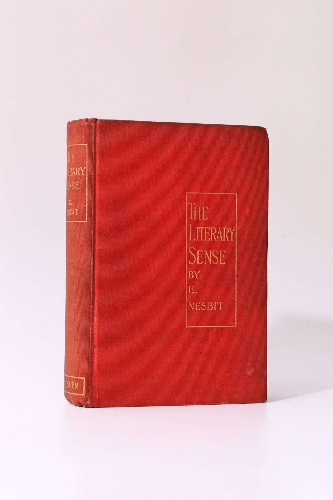 E. Nesbit - The Literary Sense - Methuen, 1903, Signed First Edition.