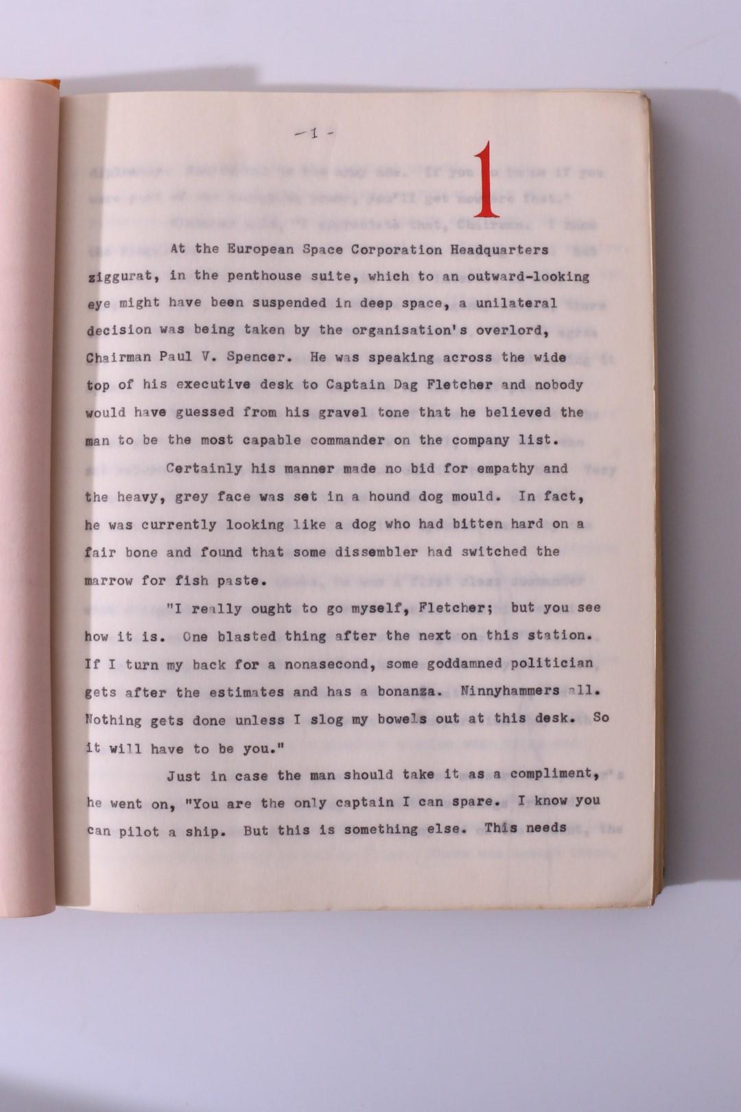 John Rankine [aka Douglas A. Mason] - The Plantos Illusion Typescript - , 1971, Manuscript.
