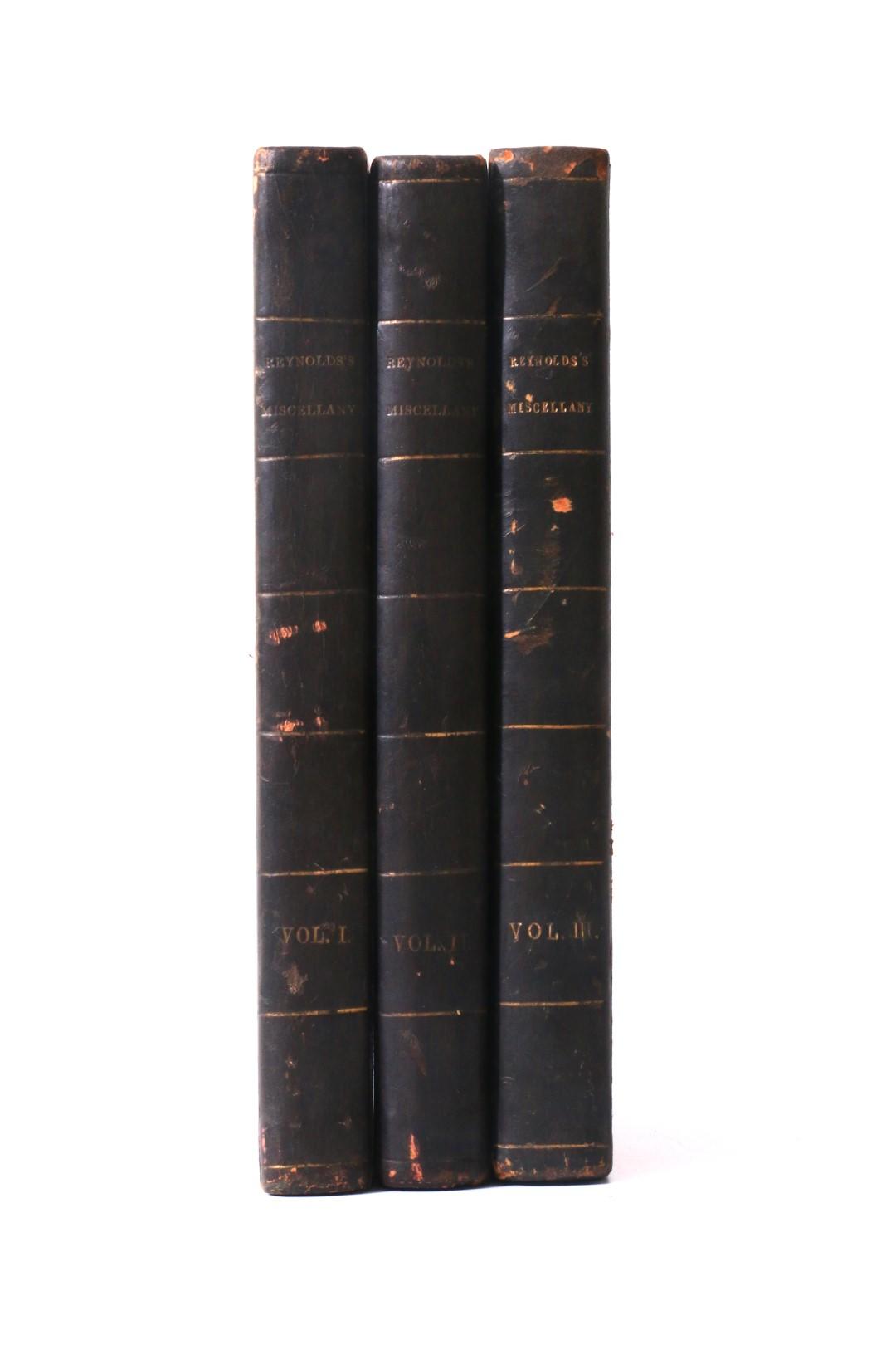 George W.M. Reynolds [ed.] - Reynolds's Miscellany of Romance, General Literature, Science and Art - John Dicks, 1846-1848, First Edition.