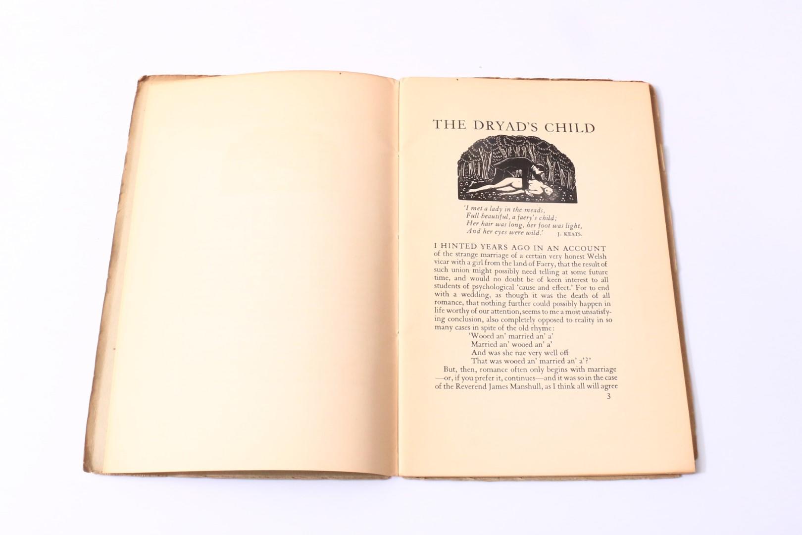 Bernard Sleigh - The Dryad's Child - City of Birmingham School of Printing, 1936, First Edition.