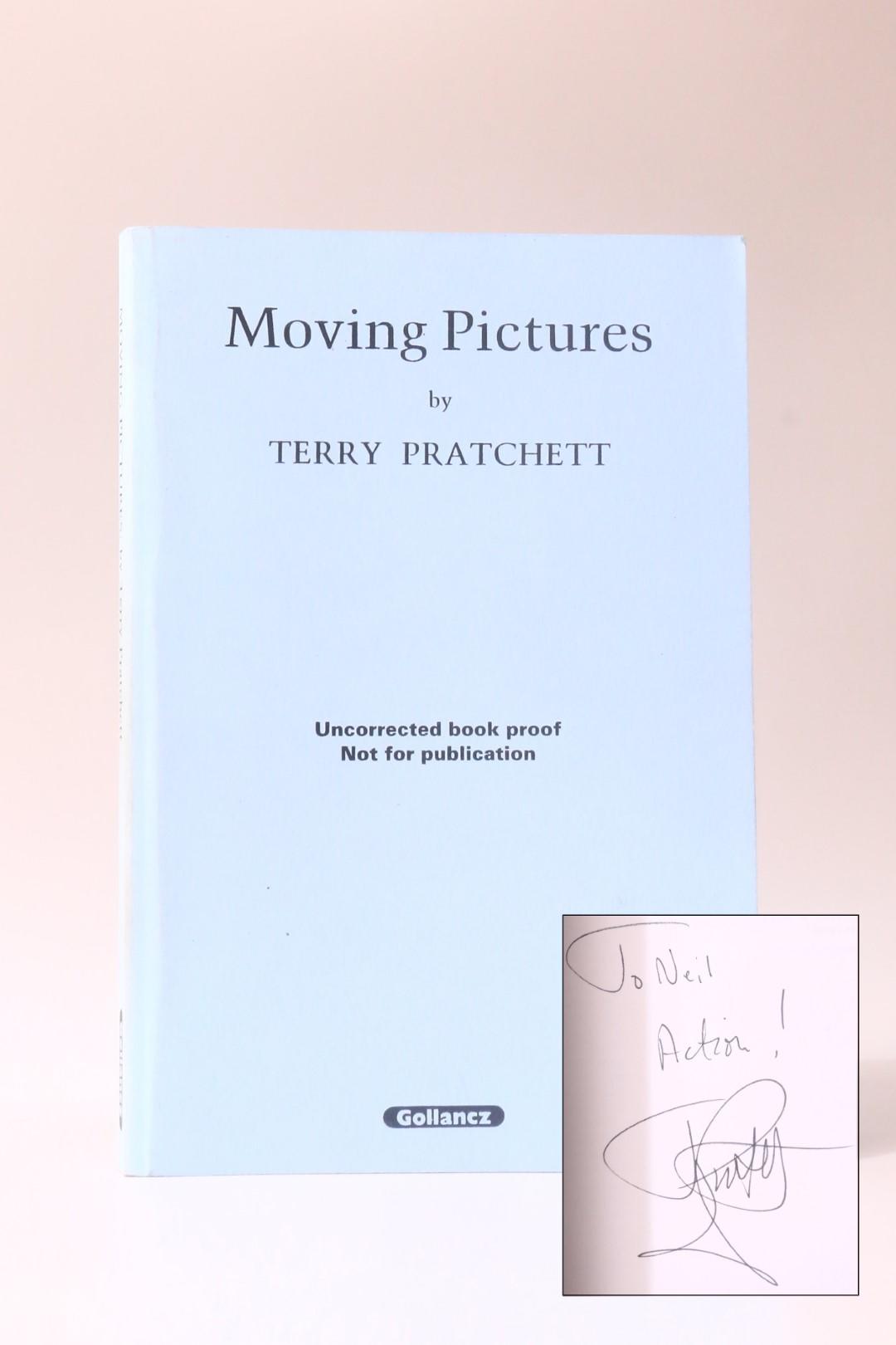 Terry Pratchett - Moving Pictures - Gollancz, 1990, Signed