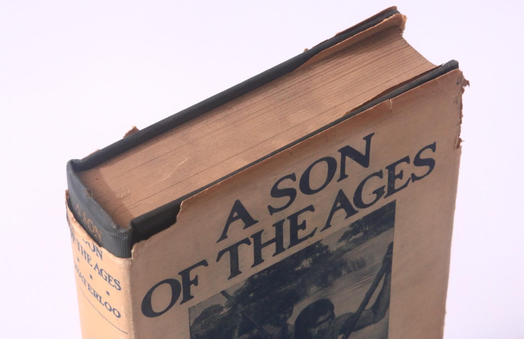 Stanley Waterloo - A Son of the Ages the Reincarnations and Adventures of Scar, the Link a Story of Man from the Beginning. - Doubleday, Page & Co., 1914, First Edition.