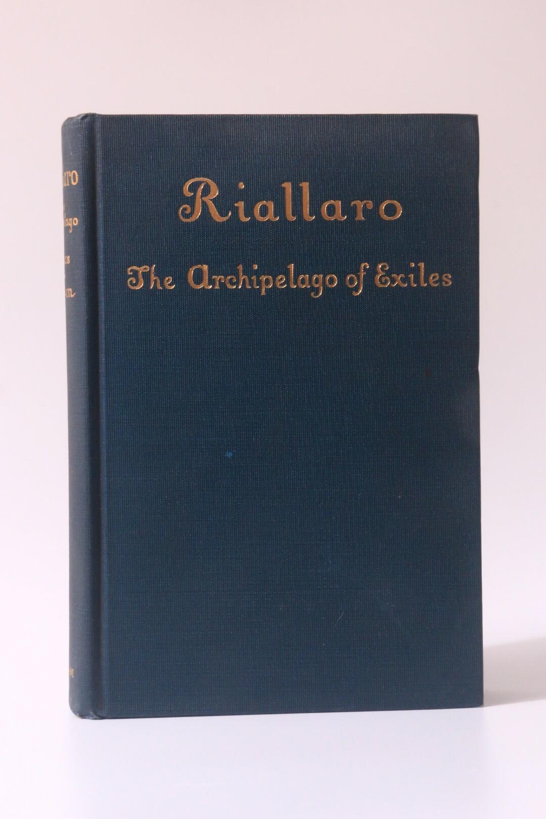 Godfrey Sweven - Riallaro: The Archipelago of Exiles - Putnam, 1901, First Edition.