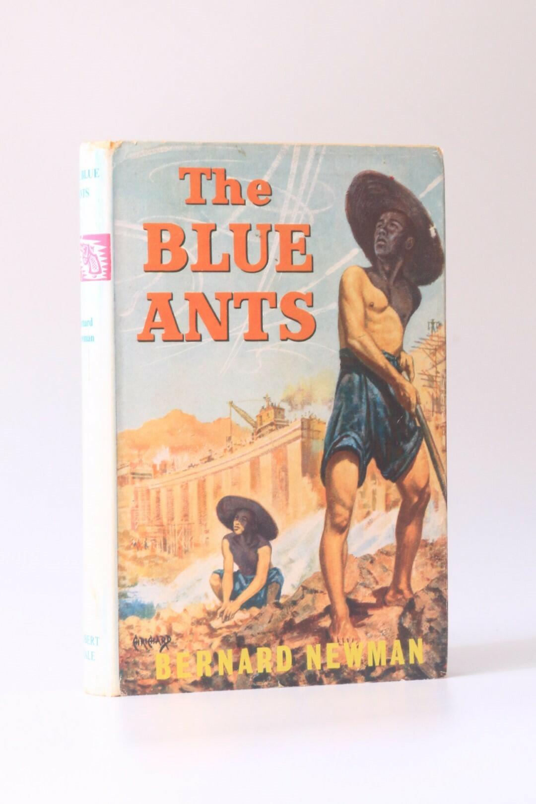 Bernard Newman - The Blue Ants - Robert Hale, 1962, Signed First Edition.