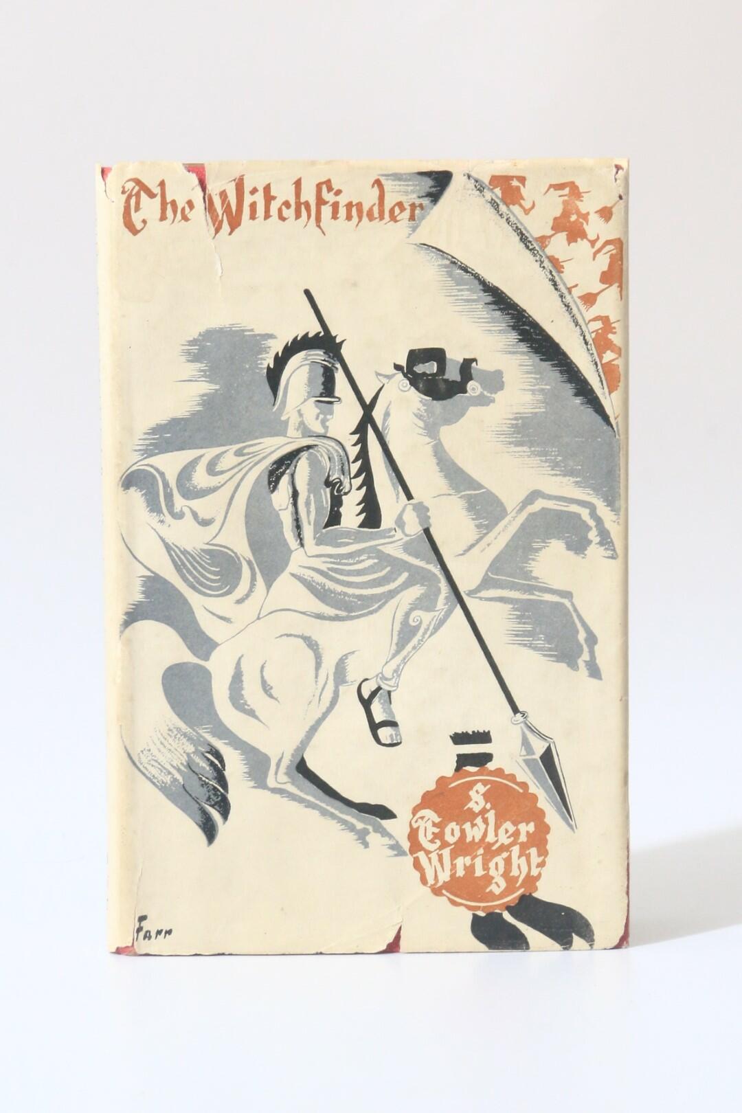 Sydney Fowler Wright - The Witchfinder - Books of Today, 1945, First Edition.
