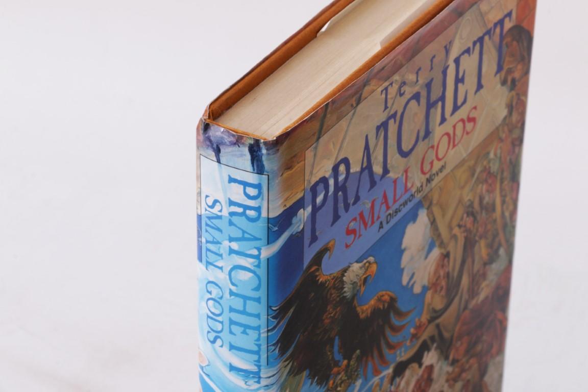 Terry Pratchett - Small Gods - Gollancz, 1992, Signed First Edition.
