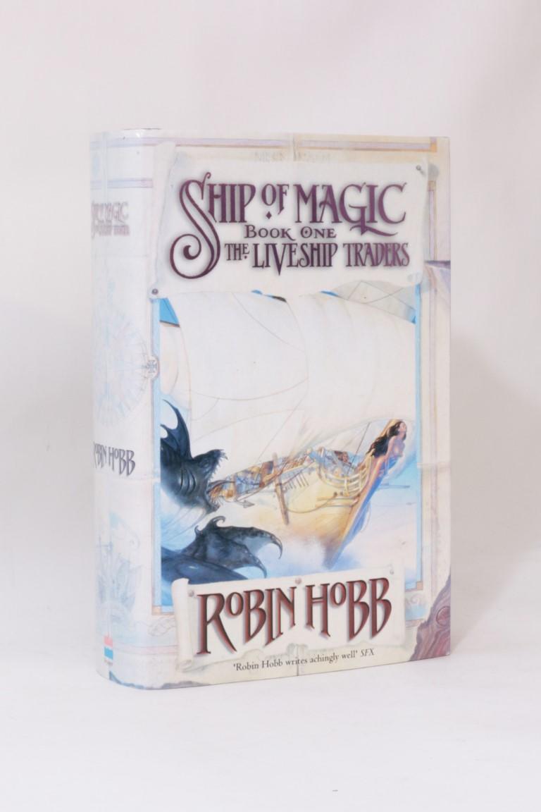 Robin Hobb - Ship of Magic - Voyager, 1998, Signed First Edition.