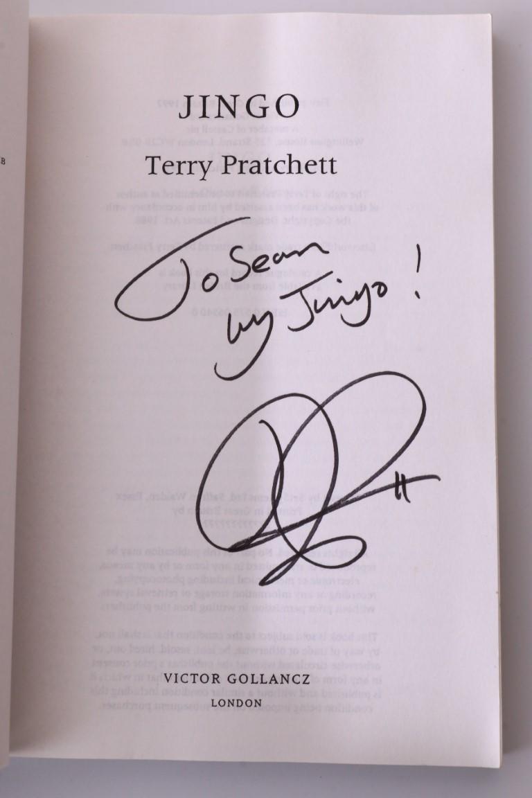 Terry Pratchett - Jingo - Gollancz, 1997, Proof. Signed