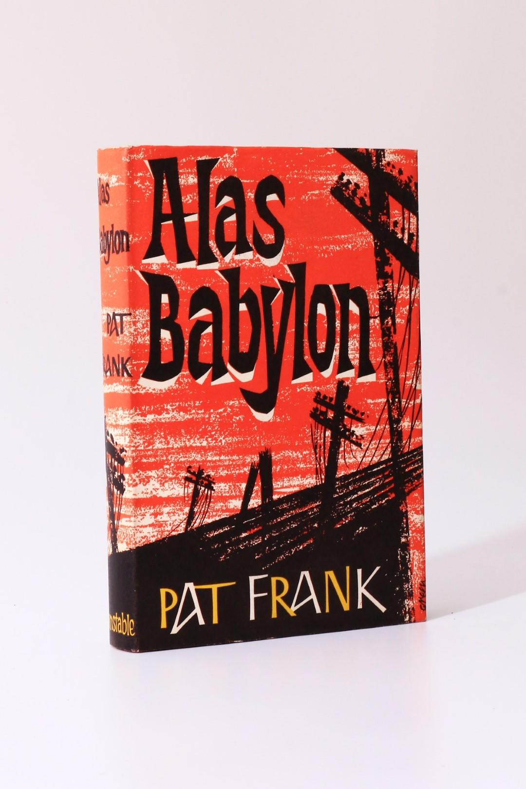 Pat Frank - Alas, Babylon - Constable, 1959, First Edition.