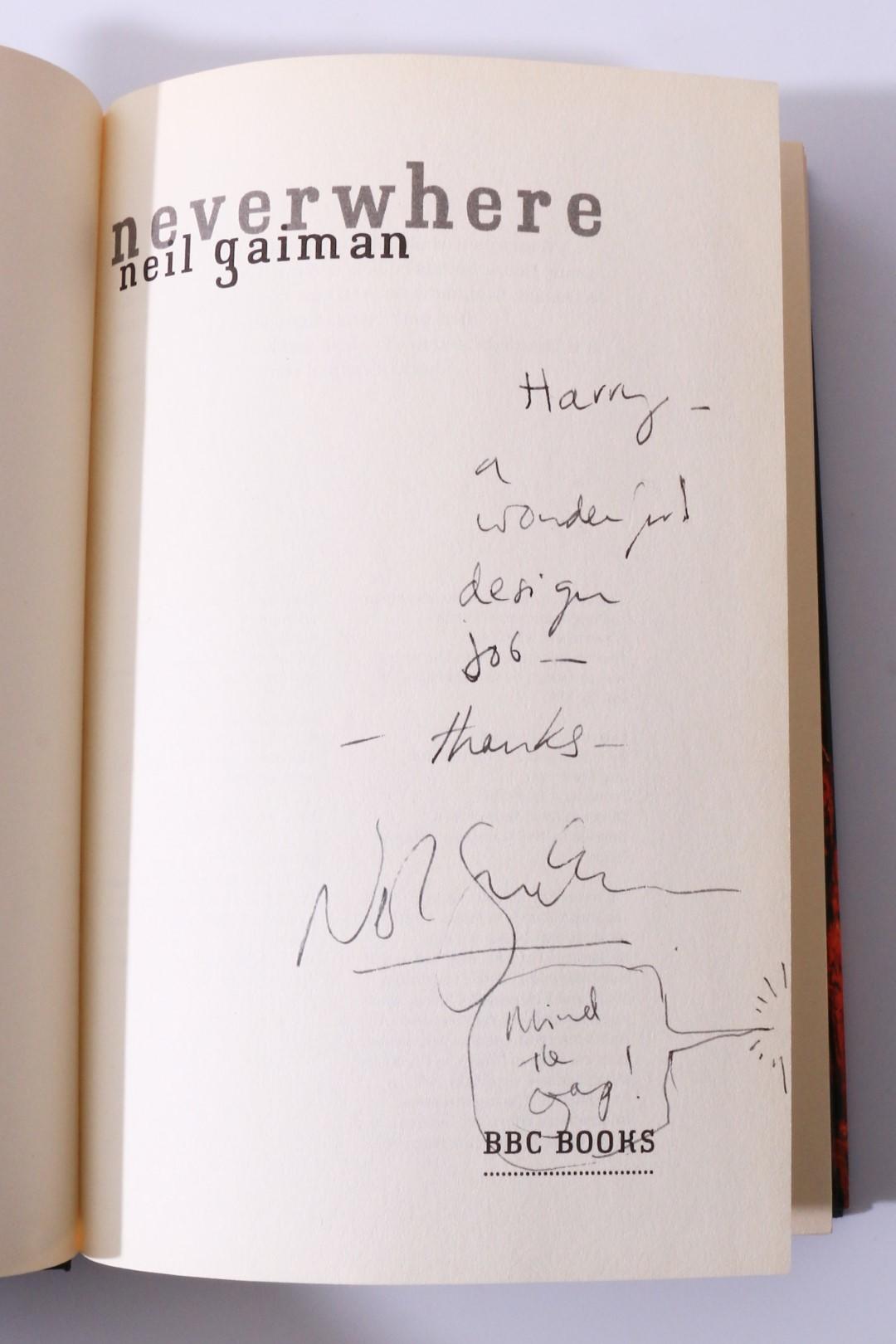 Neil Gaiman - Neverwhere - BBC, 1996, Signed Limited Edition.