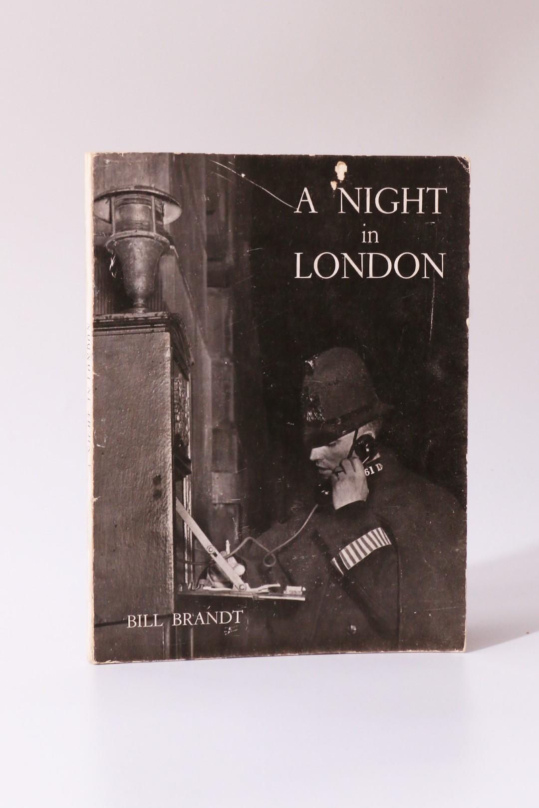 Bill Brandt - A Night in London - Country Life, 1938, First Edition.
