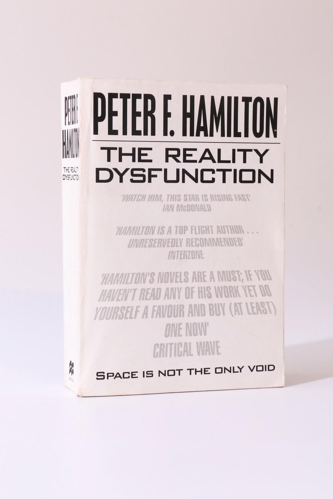Peter F. Hamilton - The Reality Dysfunction - Macmillan, 1996, Proof. Signed