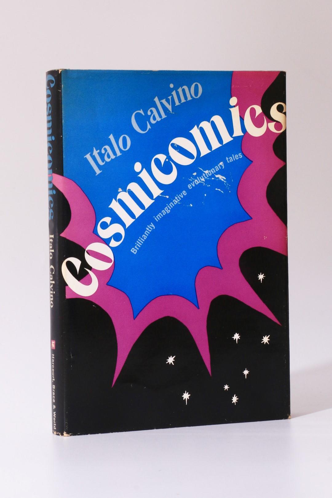 Italo Calvino - Cosmicomics - Harcourt, Brace & World, 1968, First Edition.