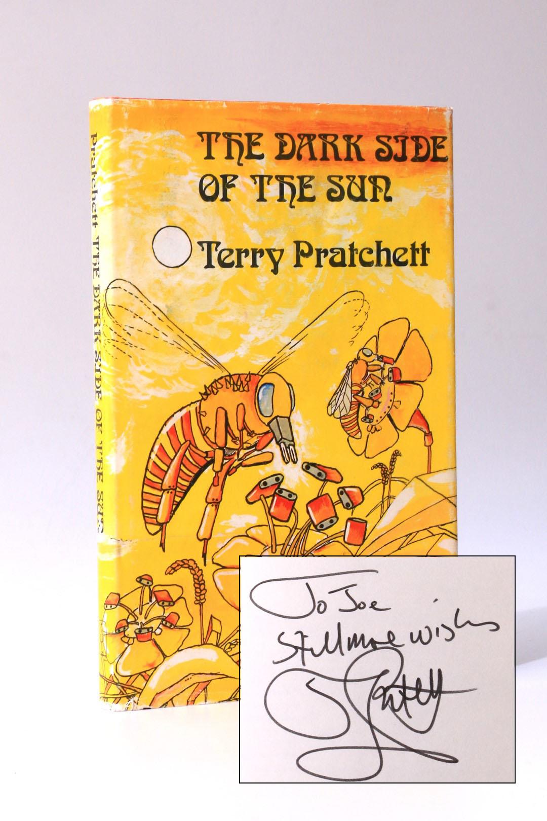 Terry Pratchett - The Dark Side of the Sun - Colin Smythe, 1976, Signed First Edition.