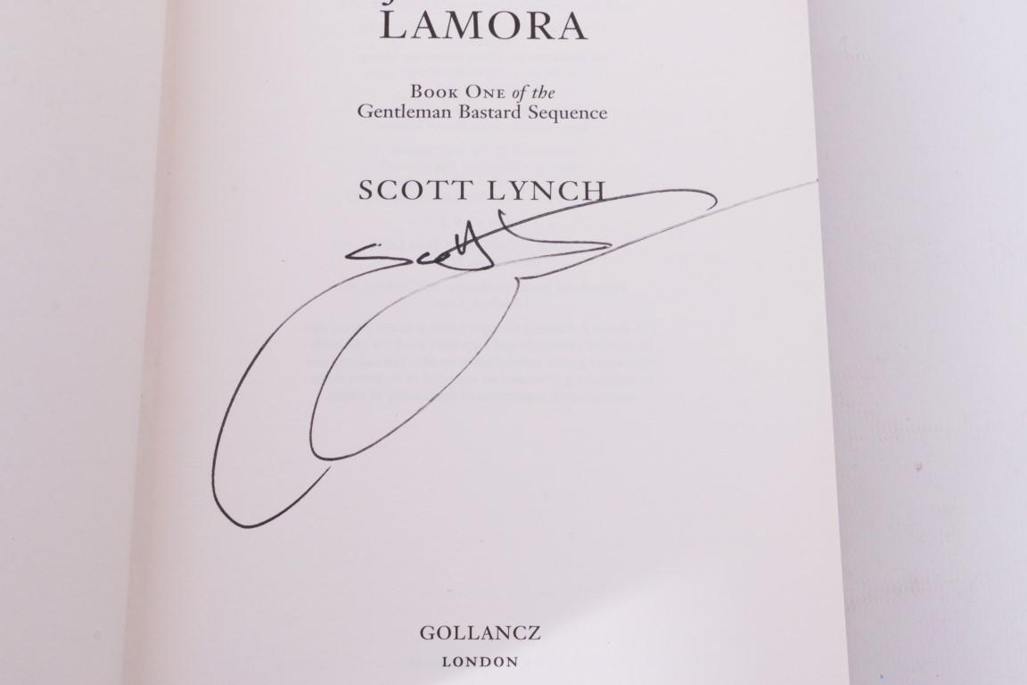 Scott Lynch - Gentleman Bastard Series: Lies Locke Lamora, etc. - Gollancz, 2006-2013, Signed First Edition.