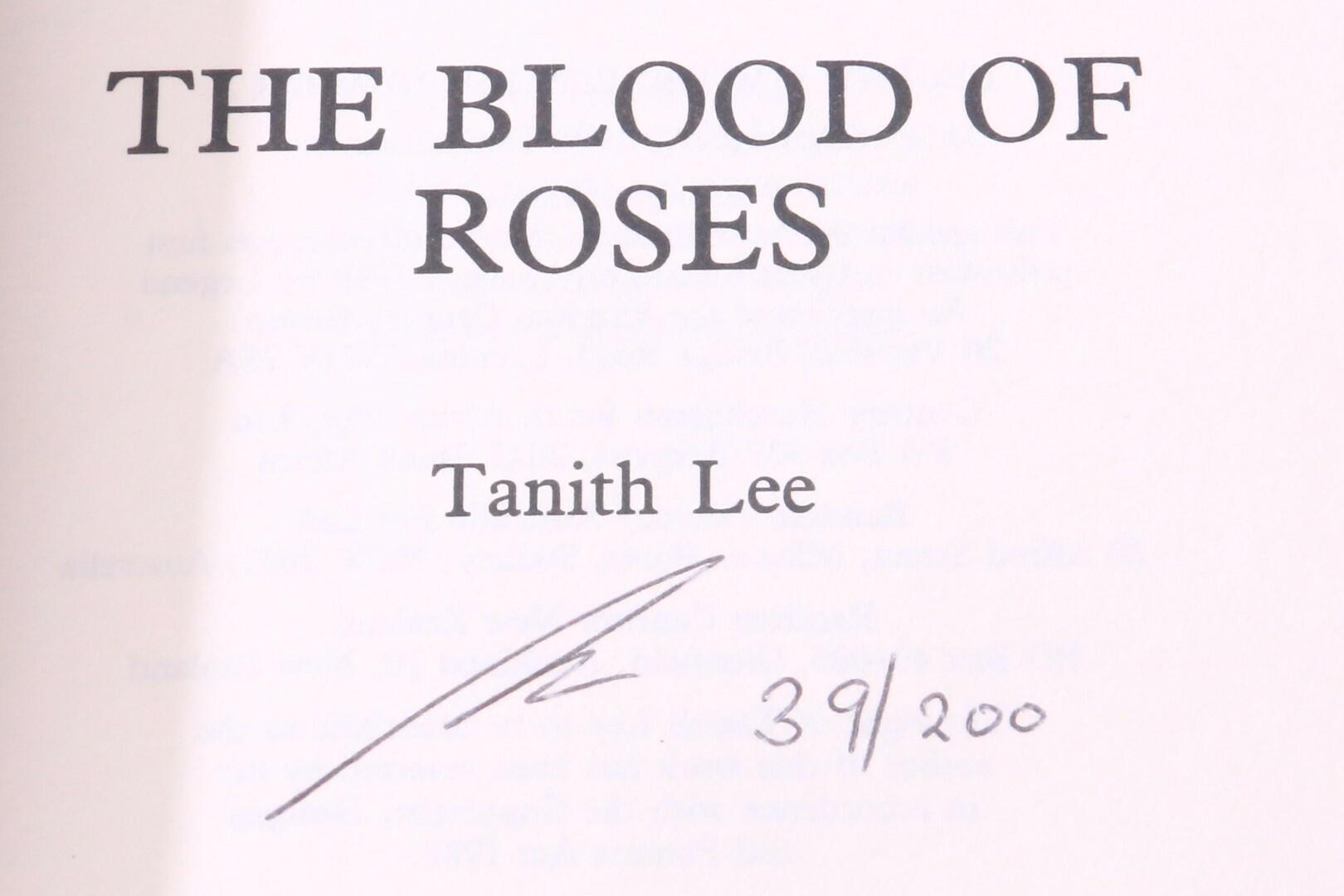 Tanith Lee - The Blood of Roses - Legend, 1990, Signed Limited Edition.