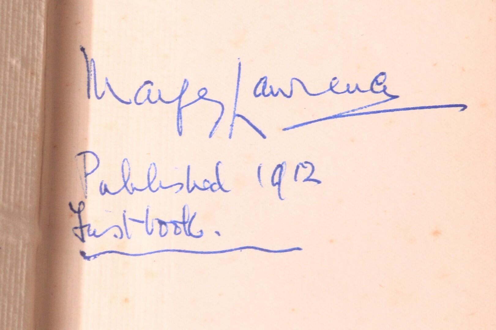 Margery Lawrence - The Author's Own Copies of Her Books, Each Signed - Various, 1912-1959, Signed First Edition.