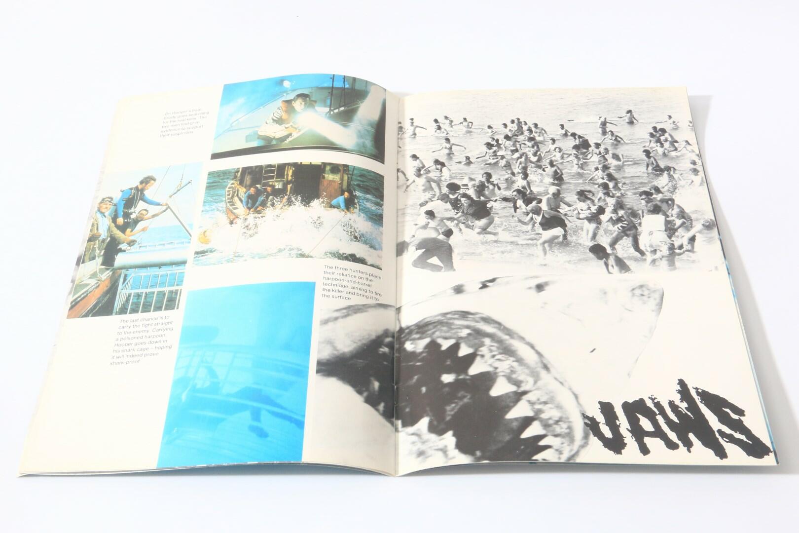 None - Jaws Official Souvenir Brochure - Stafford Pemberton Publishing, 1975, First Edition.