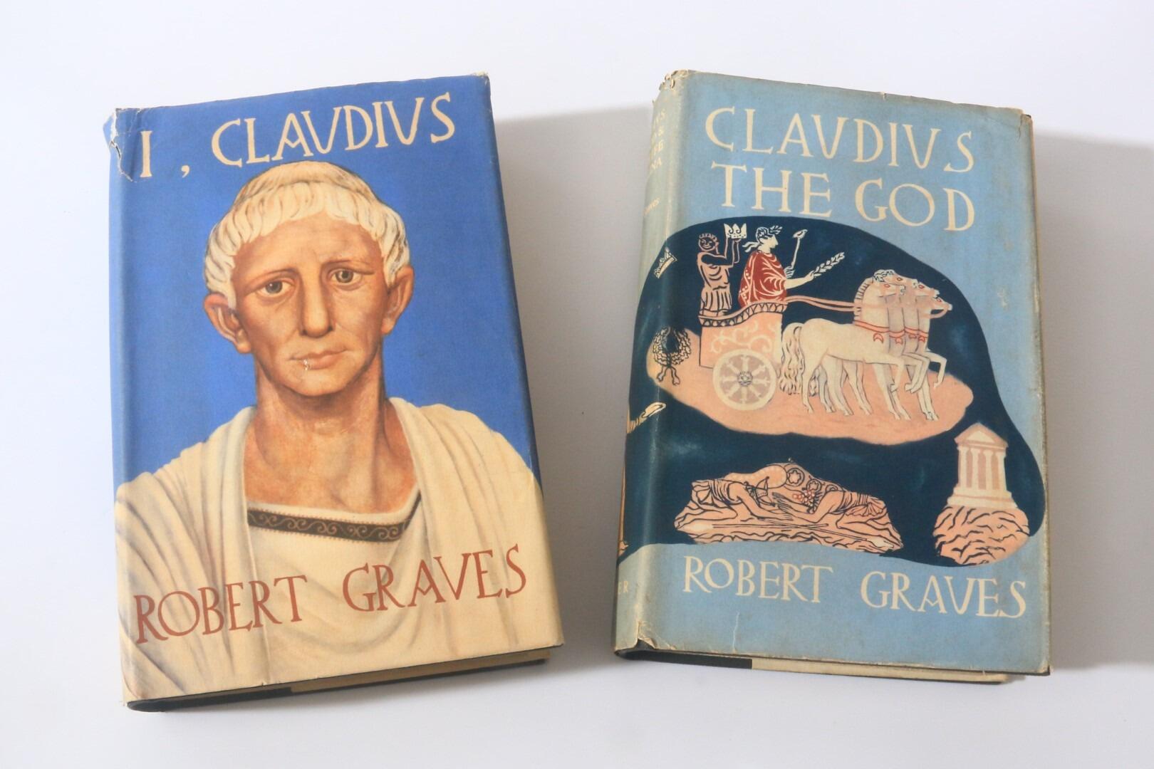 Robert Graves - I, Claudius w/ Claudius the God and his wife Messalina - Arthur Barker, 1934, First Edition.