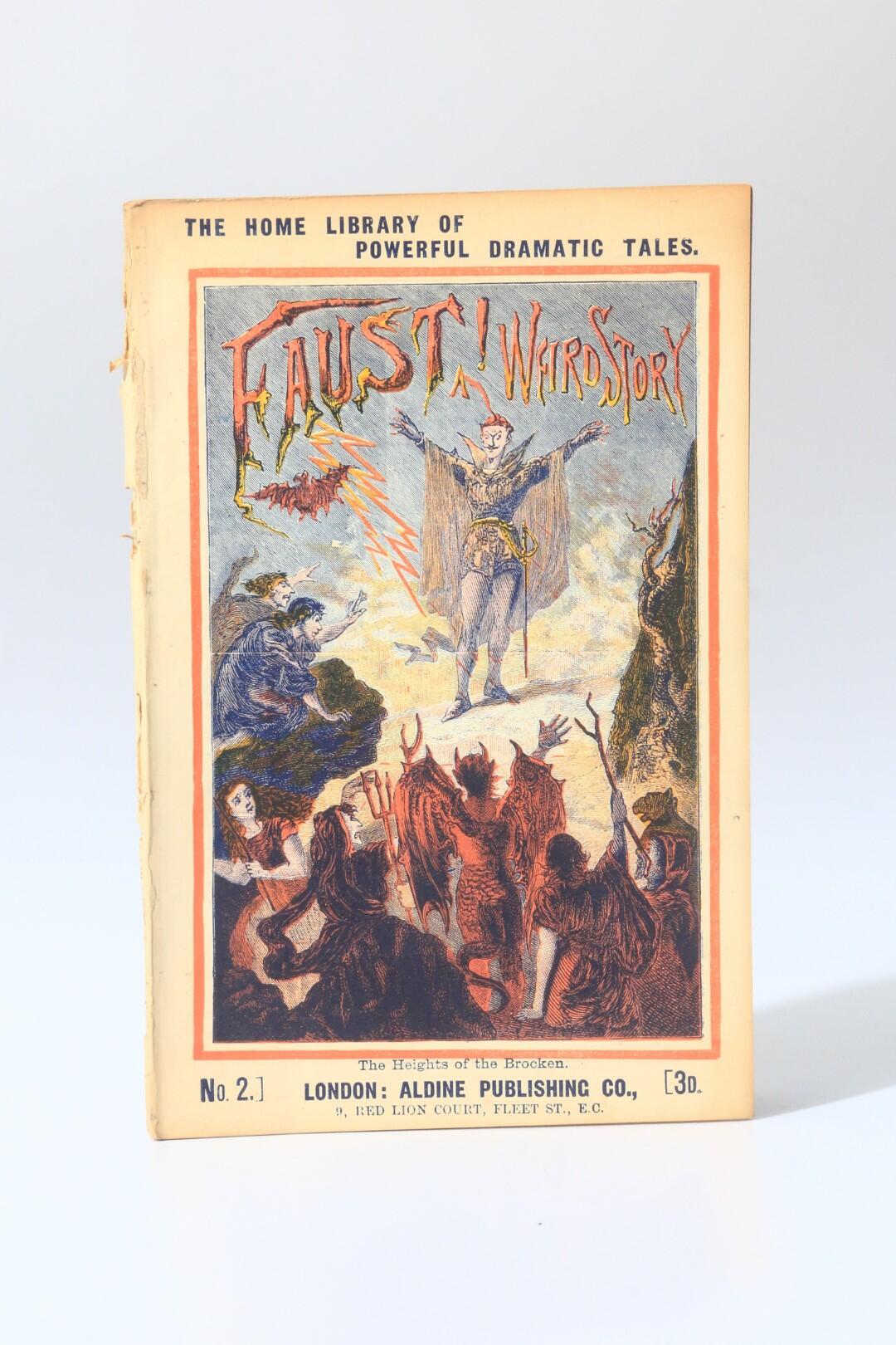 Alfred R. Phillips - Faust: A Weird Story - Aldine Publishing, nd [c1890], First Edition.