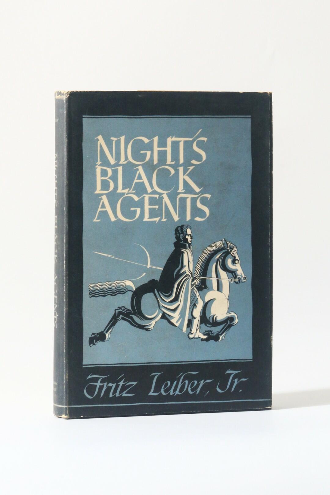 Fritz Leiber - Night's Black Agents - Arkham House, 1947, First Edition.